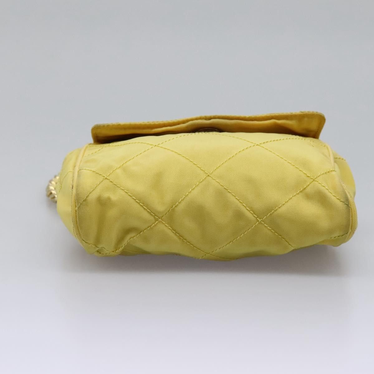 Prada Yellow Synthetic Shoulder Bag (Pre-Owned) Size ONE SIZE - 9 Thumbnail