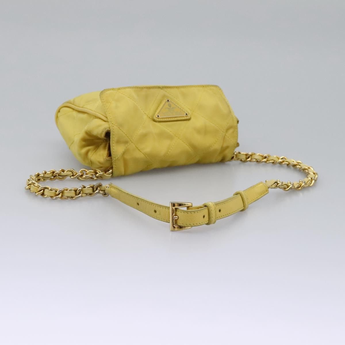 Prada Yellow Synthetic Shoulder Bag (Pre-Owned) Size ONE SIZE - 5 Thumbnail