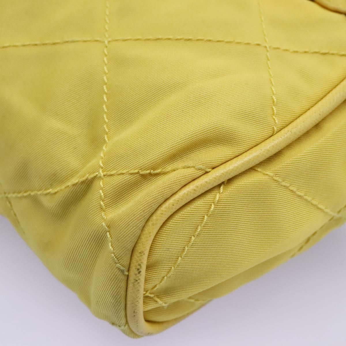 Prada Yellow Synthetic Shoulder Bag (Pre-Owned) Size ONE SIZE - 13 Thumbnail
