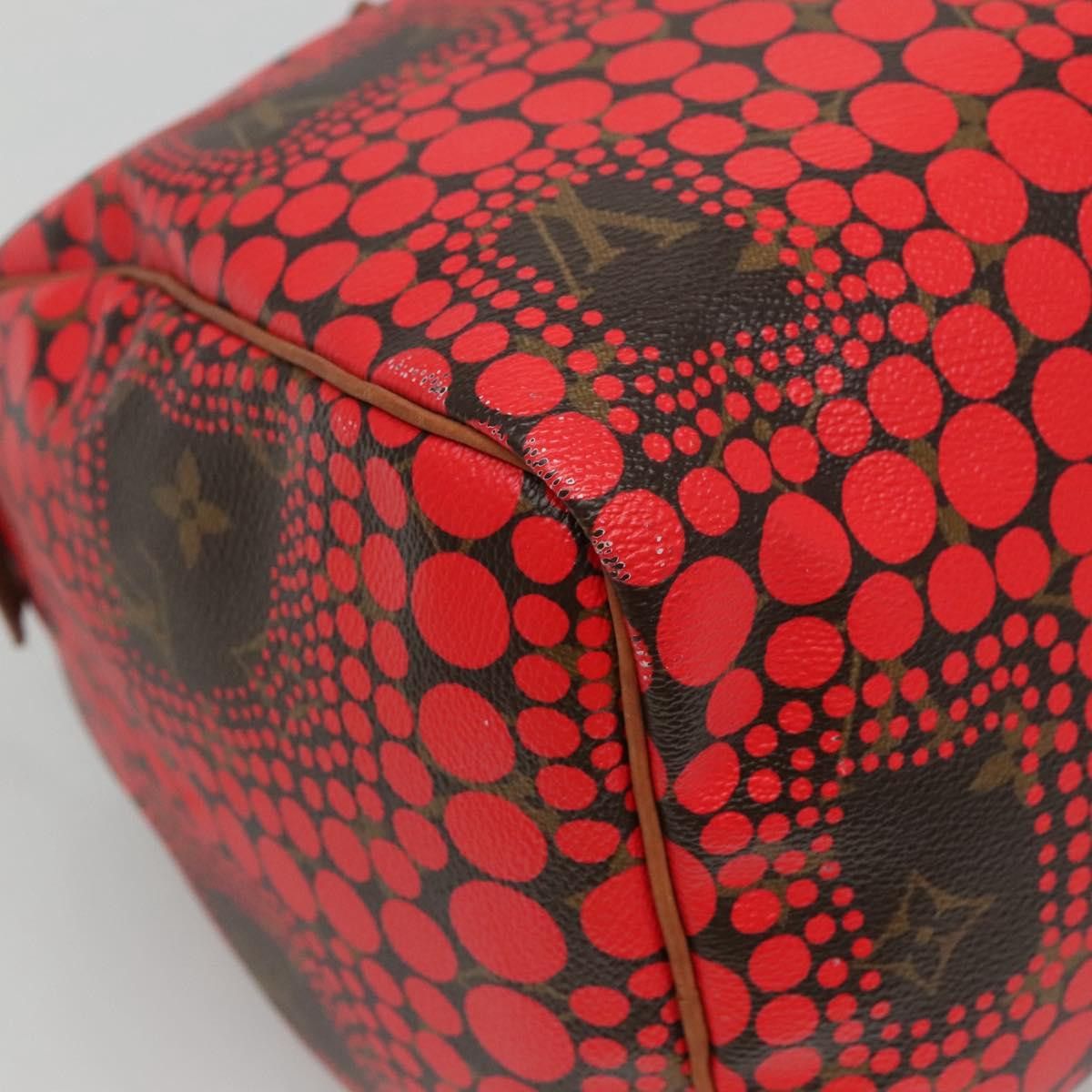 Louis Vuitton Speedy 30 Red Canvas Handbag (Pre-Owned) Size ONE SIZE - 13 Thumbnail