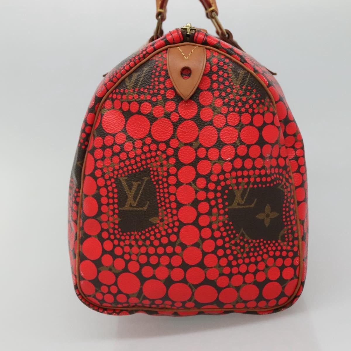 Louis Vuitton Speedy 30 Red Canvas Handbag (Pre-Owned) Size ONE SIZE - 5 Thumbnail