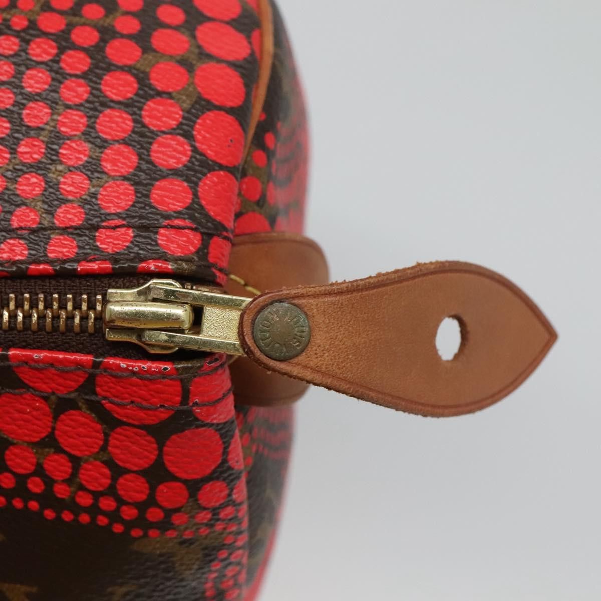 Louis Vuitton Speedy 30 Red Canvas Handbag (Pre-Owned) Size ONE SIZE - 14 Thumbnail