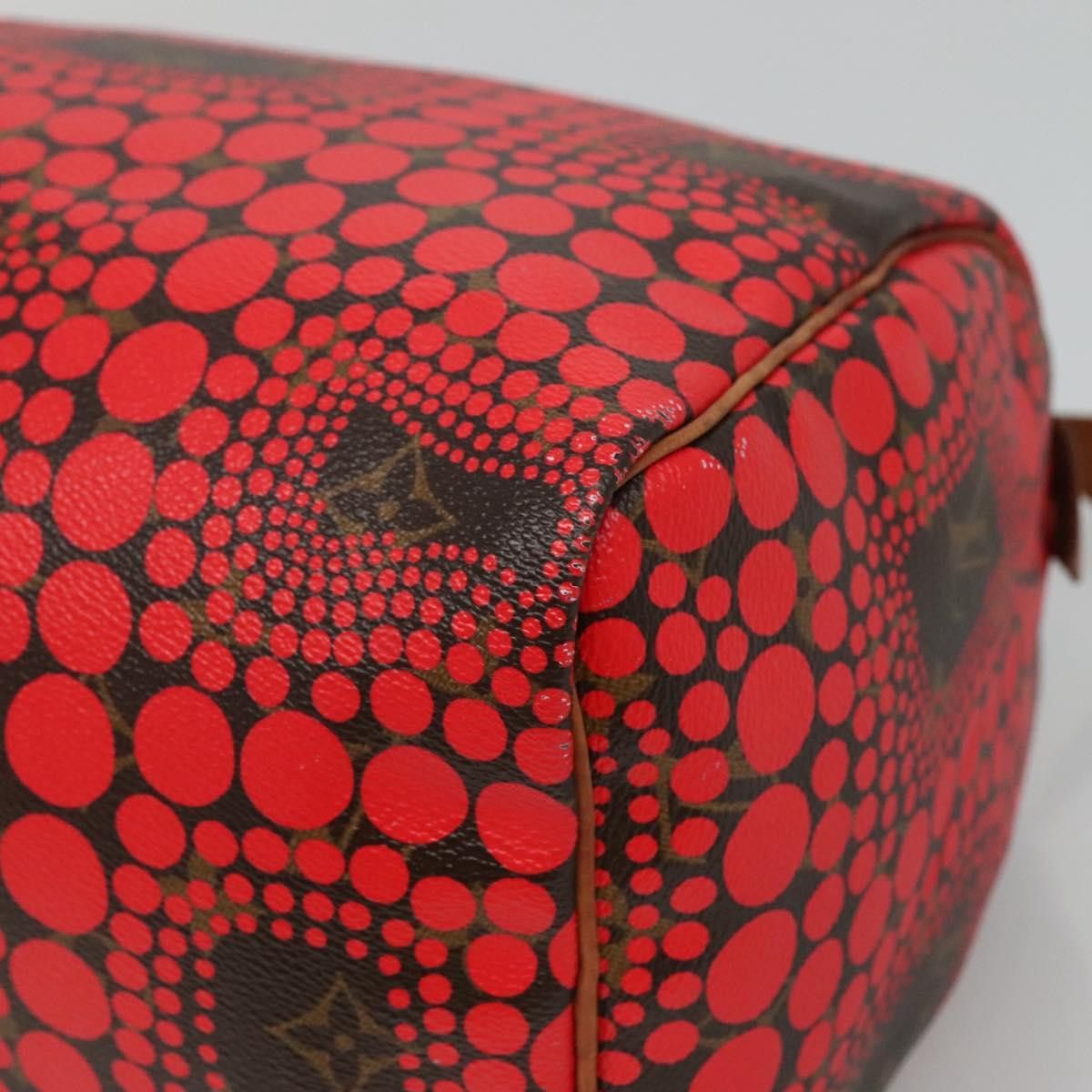 Louis Vuitton Speedy 30 Red Canvas Handbag (Pre-Owned) Size ONE SIZE - 10 Thumbnail