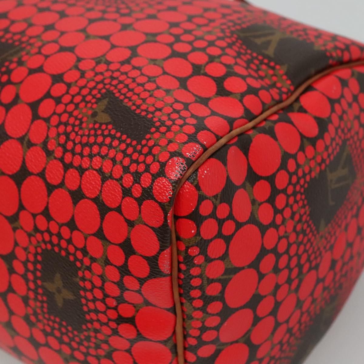 Louis Vuitton Speedy 30 Red Canvas Handbag (Pre-Owned) Size ONE SIZE - 12 Thumbnail