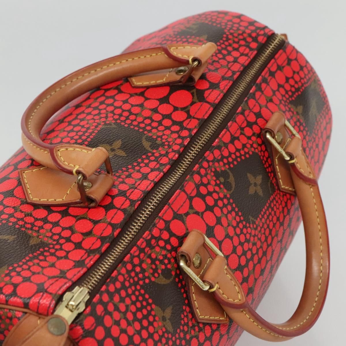 Louis Vuitton Speedy 30 Red Canvas Handbag (Pre-Owned) Size ONE SIZE - 6 Thumbnail