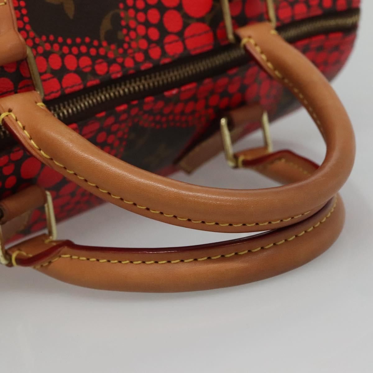 Louis Vuitton Speedy 30 Red Canvas Handbag (Pre-Owned) Size ONE SIZE - 7 Thumbnail