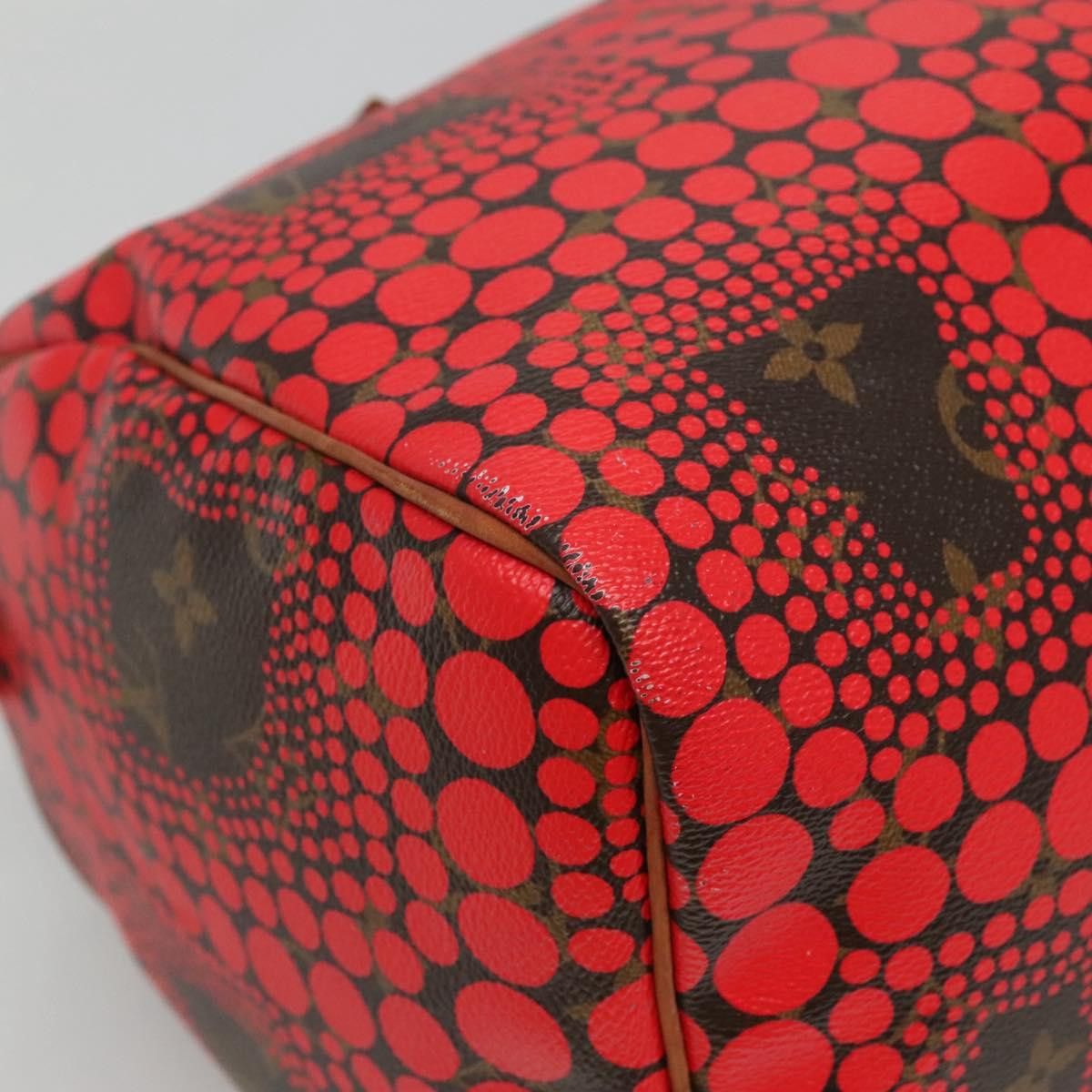Louis Vuitton Speedy 30 Red Canvas Handbag (Pre-Owned) Size ONE SIZE - 11 Thumbnail