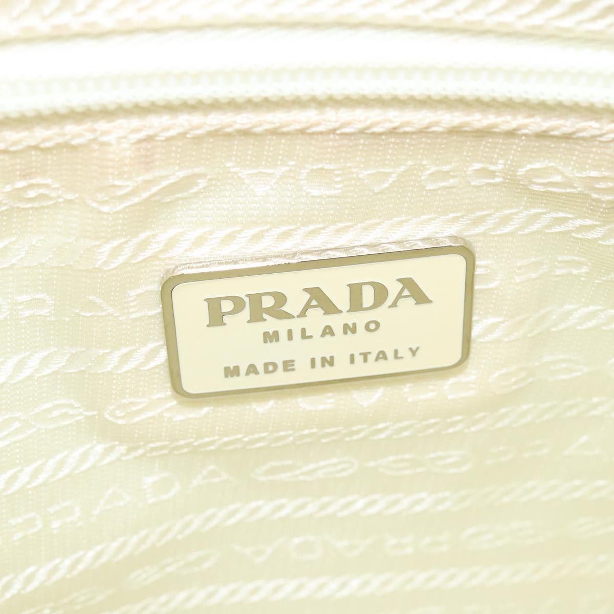 Prada Re-Nylon Ecru Synthetic Shoulder Bag (Pre-Owned) Size ONE SIZE - 13 Thumbnail