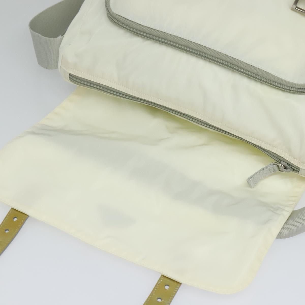 Prada Re-Nylon Ecru Synthetic Shoulder Bag (Pre-Owned) Size ONE SIZE - 20 Thumbnail