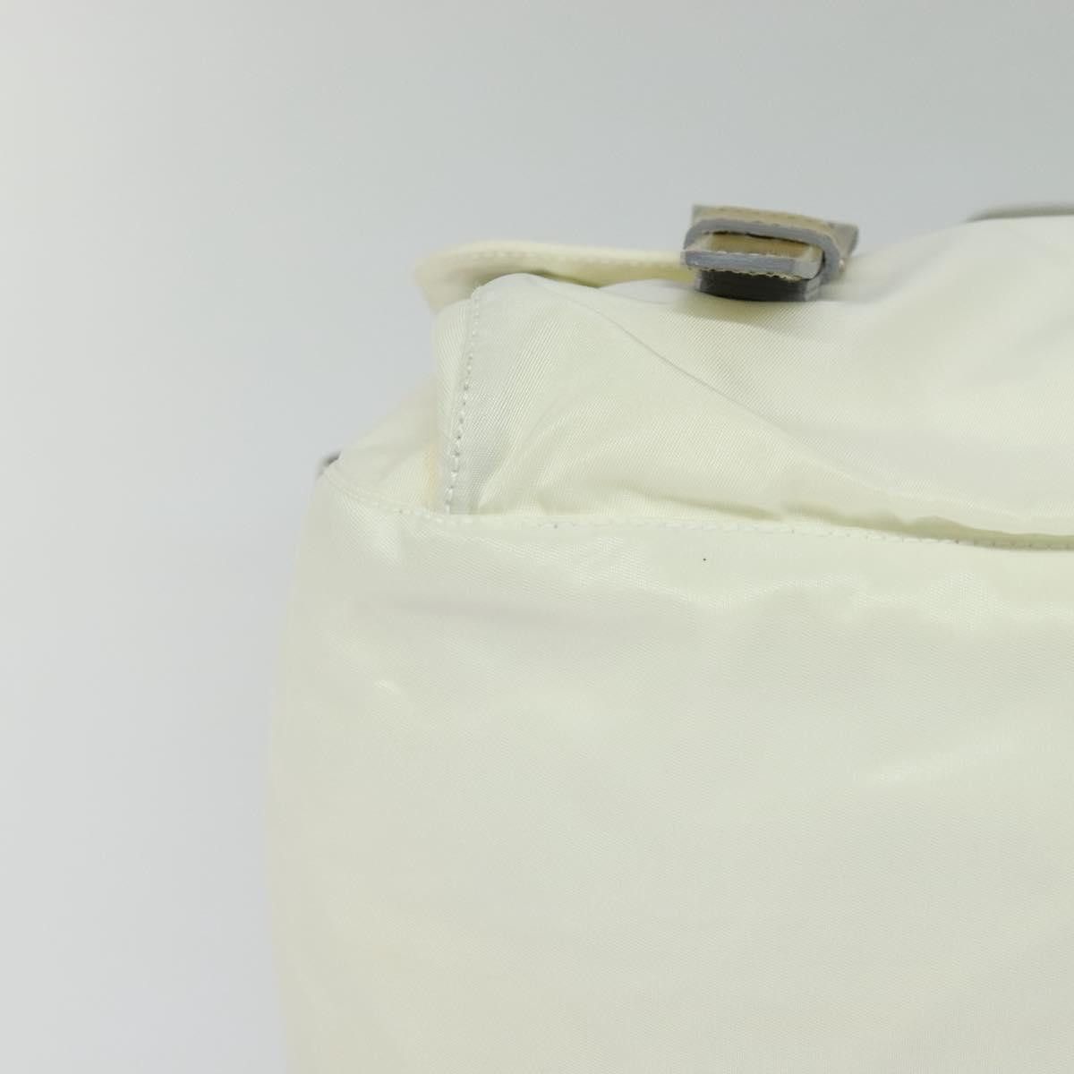 Prada Re-Nylon Ecru Synthetic Shoulder Bag (Pre-Owned) Size ONE SIZE - 8 Thumbnail
