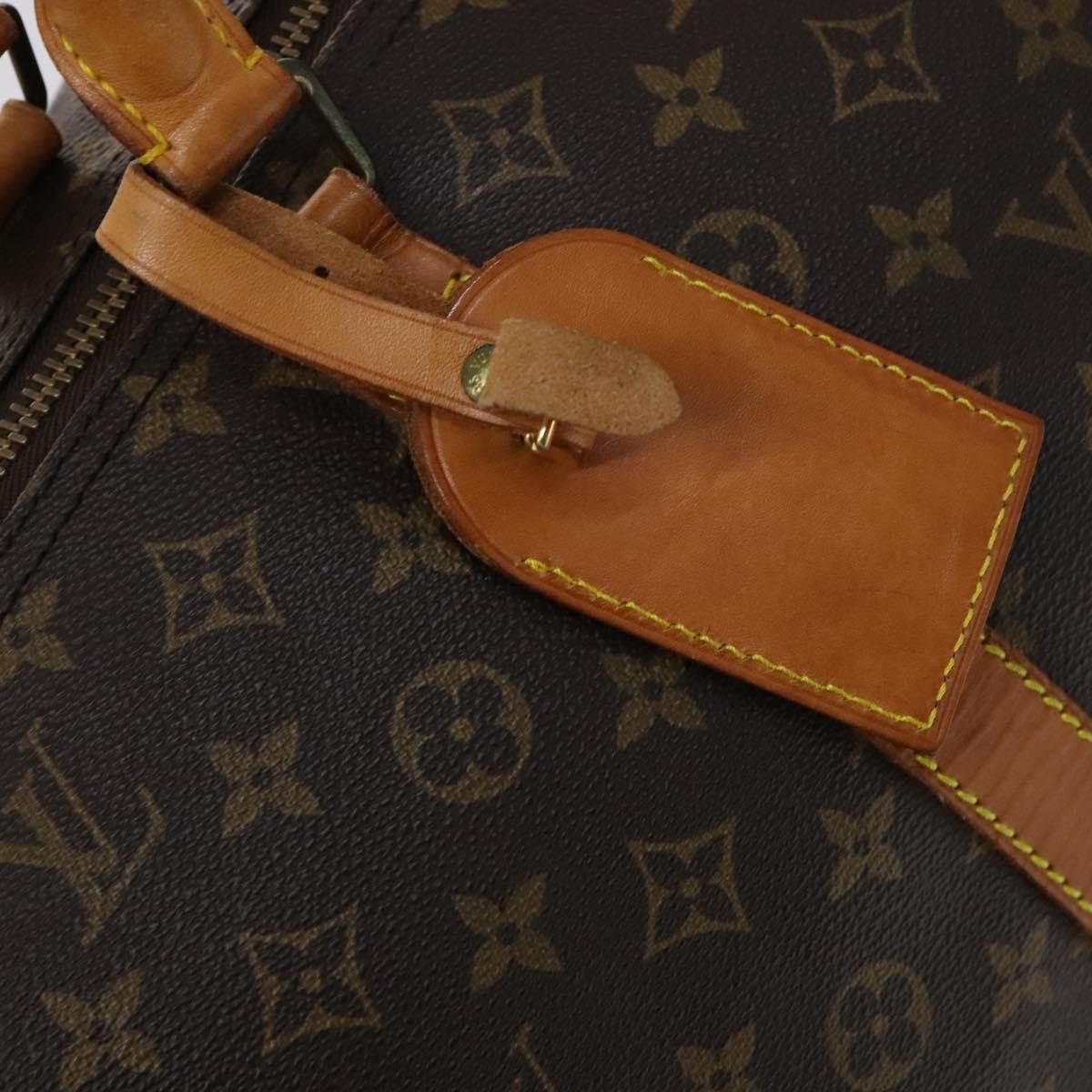 Louis Vuitton Keepall 60 Brown Canvas Travel Bag (Pre-Owned) Size ONE SIZE - 15 Thumbnail