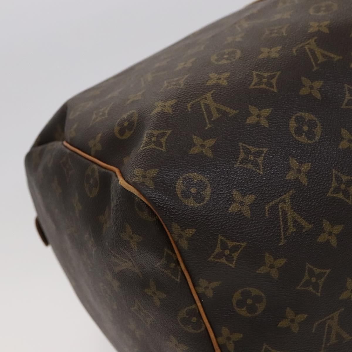 Louis Vuitton Keepall 60 Brown Canvas Travel Bag (Pre-Owned) Size ONE SIZE - 12 Thumbnail