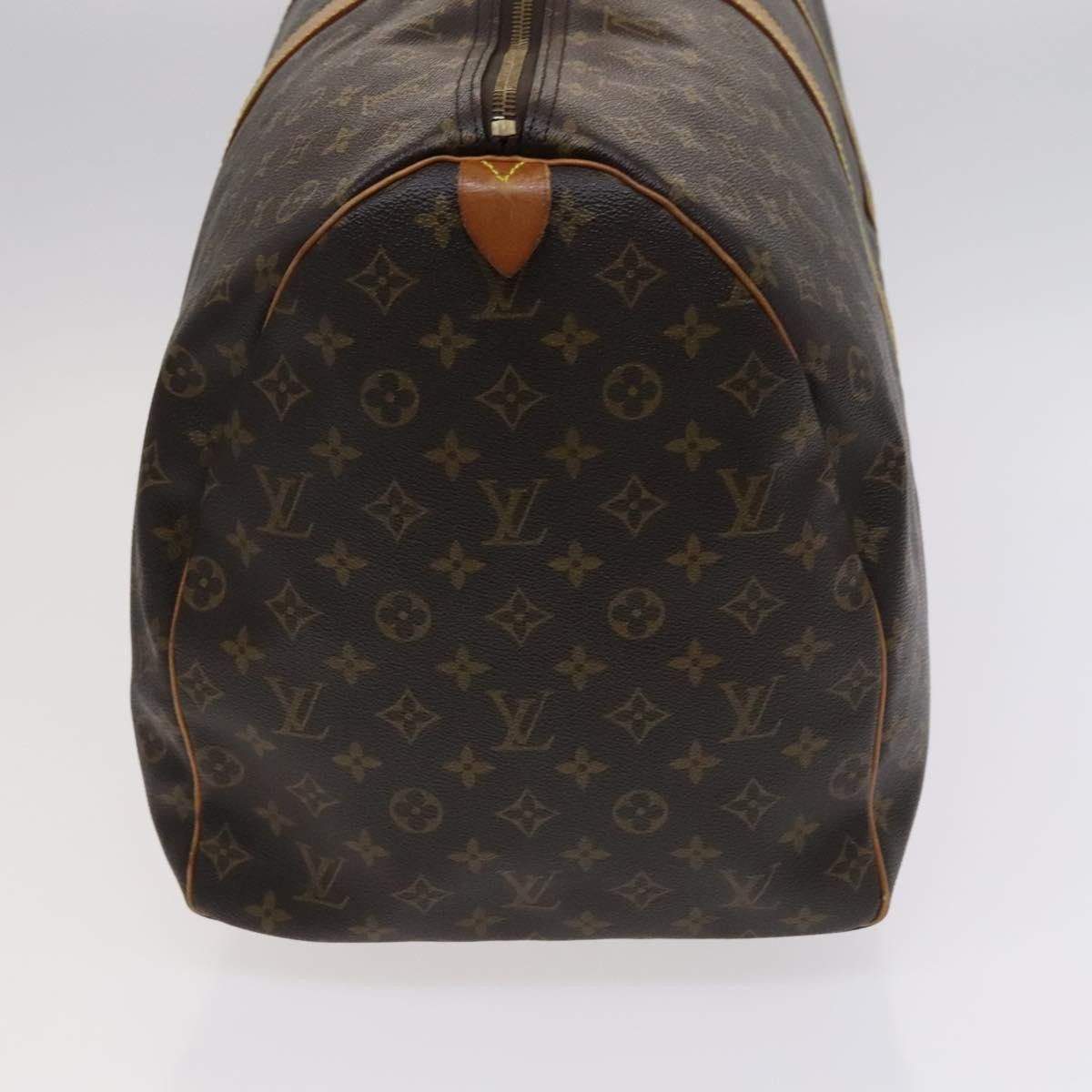 Louis Vuitton Keepall 60 Brown Canvas Travel Bag (Pre-Owned) Size ONE SIZE - 3 Thumbnail