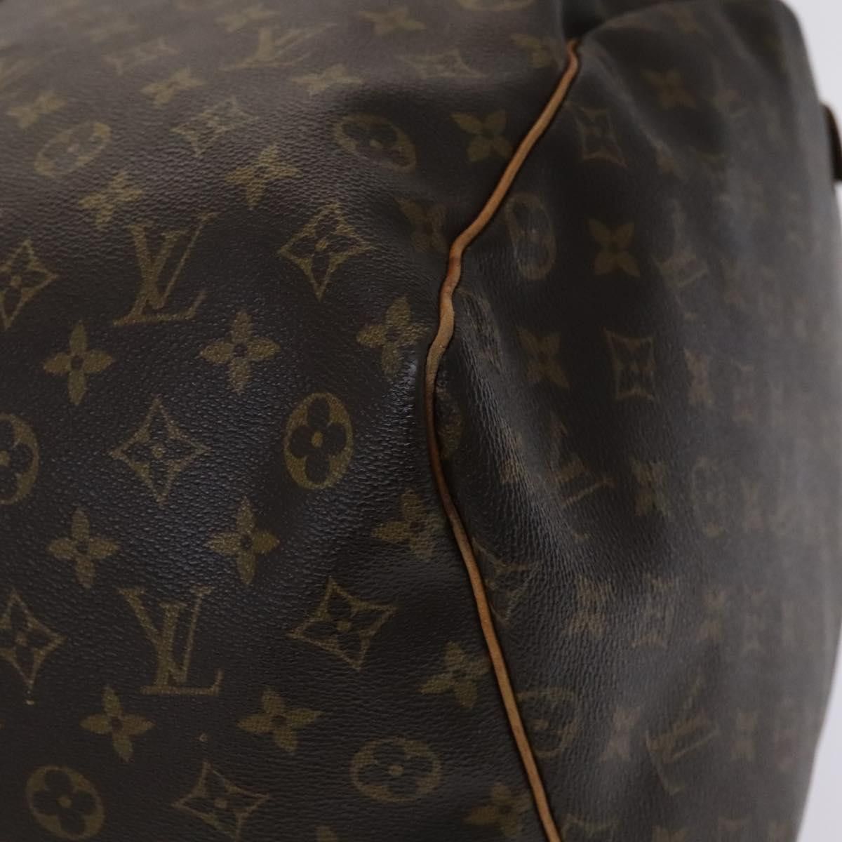 Louis Vuitton Keepall 60 Brown Canvas Travel Bag (Pre-Owned) Size ONE SIZE - 9 Thumbnail