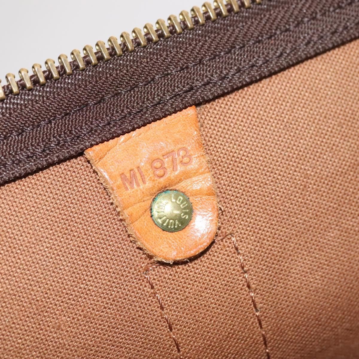 Louis Vuitton Keepall 60 Brown Canvas Travel Bag (Pre-Owned) Size ONE SIZE - 20 Thumbnail