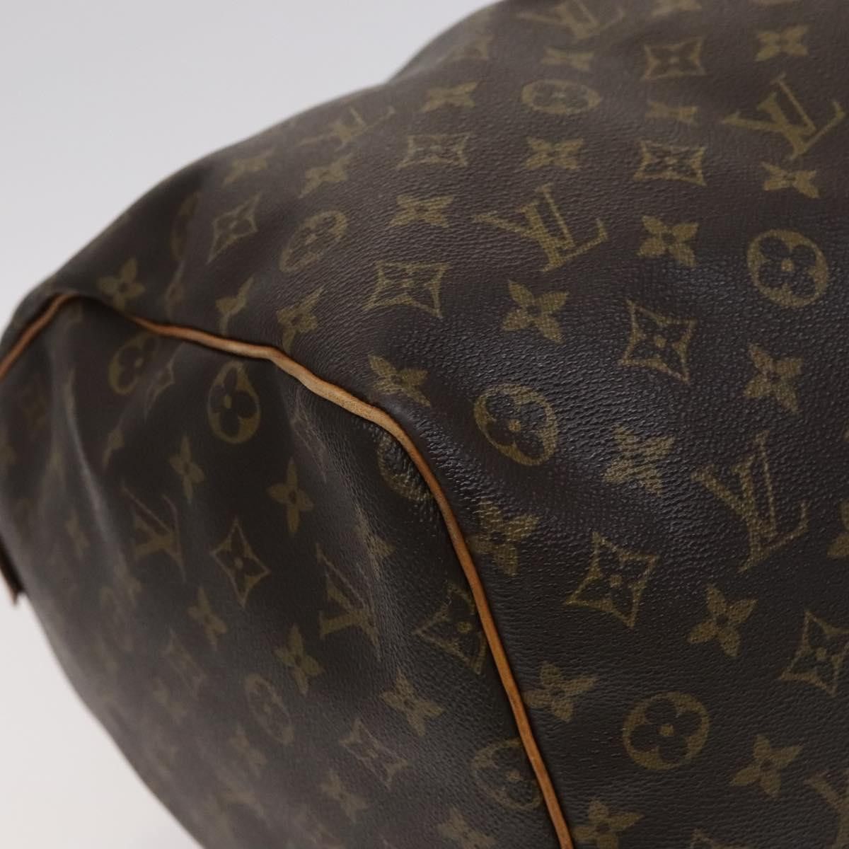 Louis Vuitton Keepall 60 Brown Canvas Travel Bag (Pre-Owned) Size ONE SIZE - 10 Thumbnail