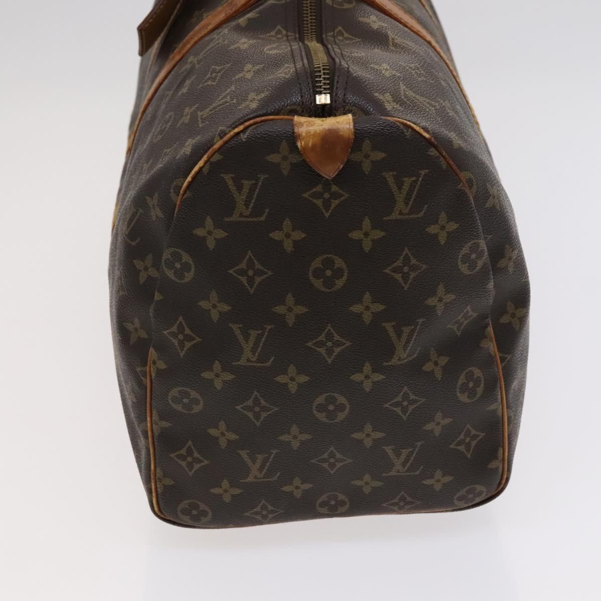 Louis Vuitton Keepall 45 Brown Canvas Travel Bag (Pre-Owned) Size ONE SIZE - 3 Thumbnail