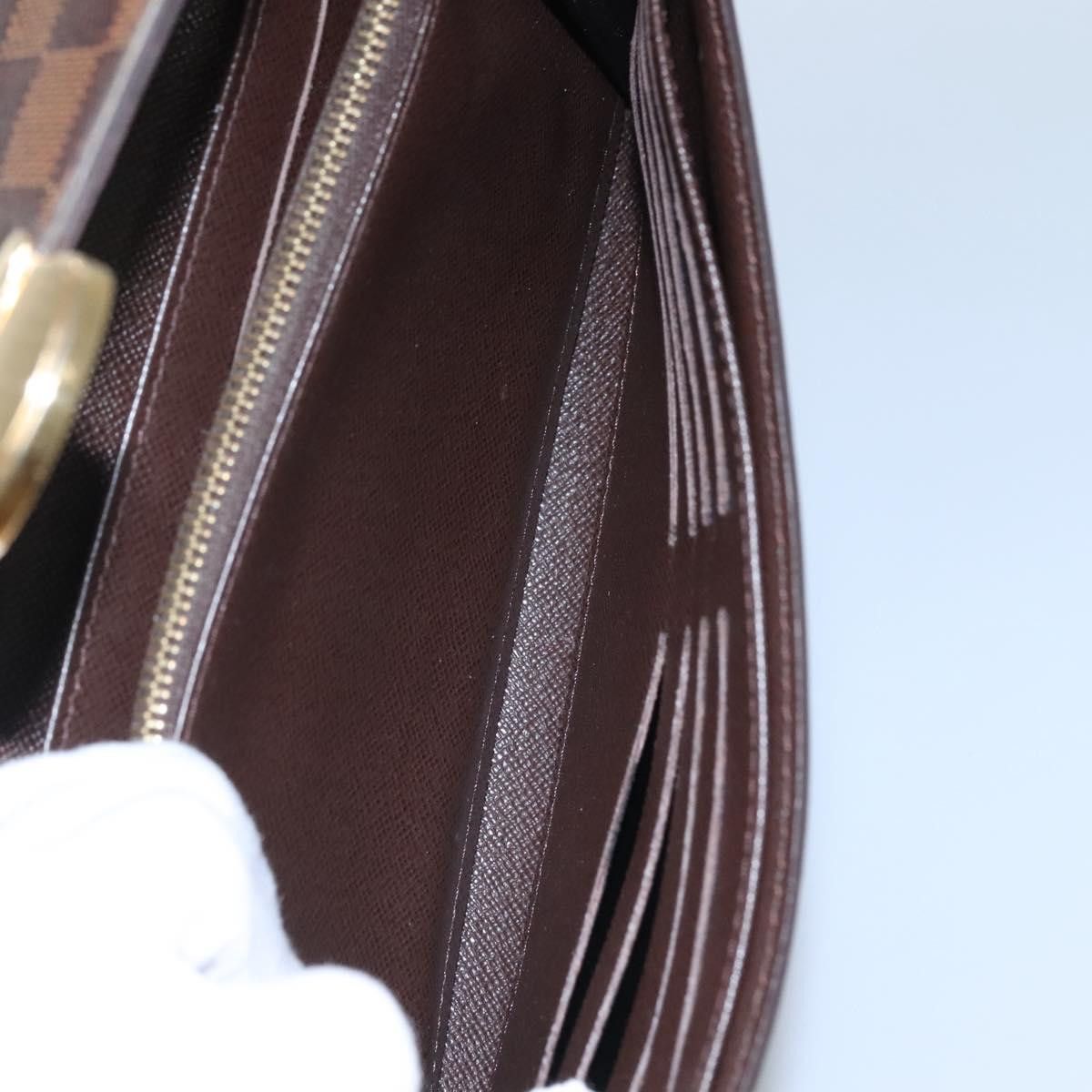 Louis Vuitton Sistina Brown Canvas Wallet (Pre-Owned) Size ONE SIZE - 17 Thumbnail