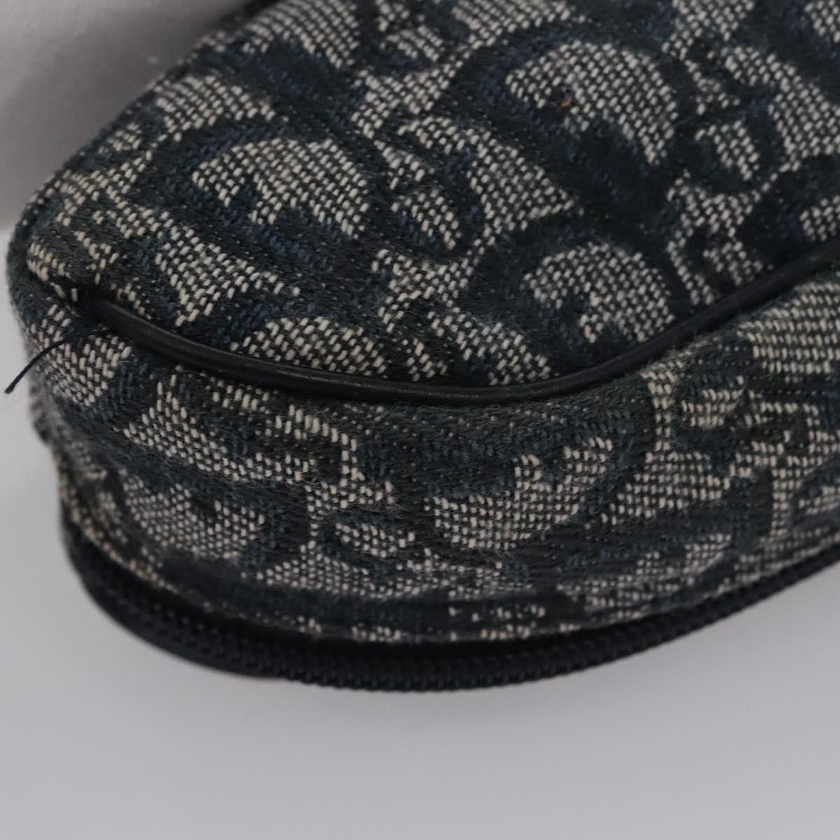 Dior Saddle Navy Canvas Clutch Bag (Pre-Owned) Size ONE SIZE - 9 Thumbnail