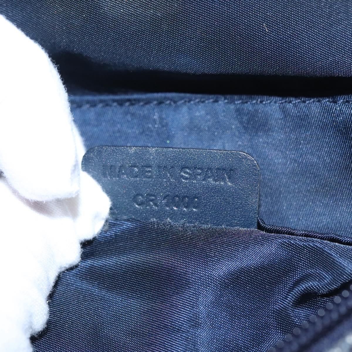 Dior Saddle Navy Canvas Clutch Bag (Pre-Owned) Size ONE SIZE - 20 Thumbnail