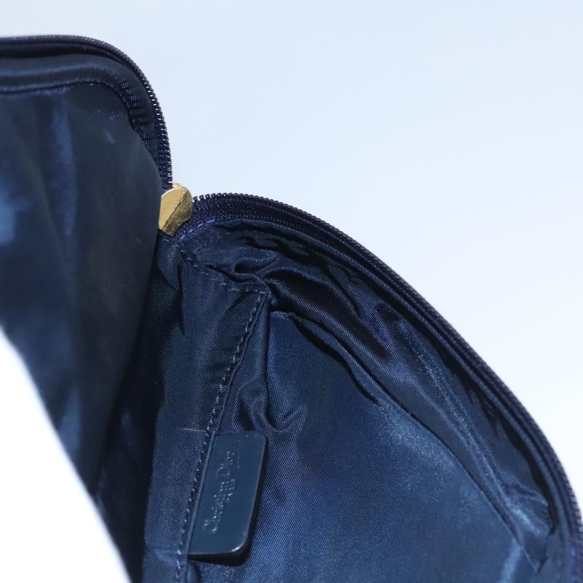 Dior Saddle Navy Canvas Clutch Bag (Pre-Owned) Size ONE SIZE - 14 Thumbnail