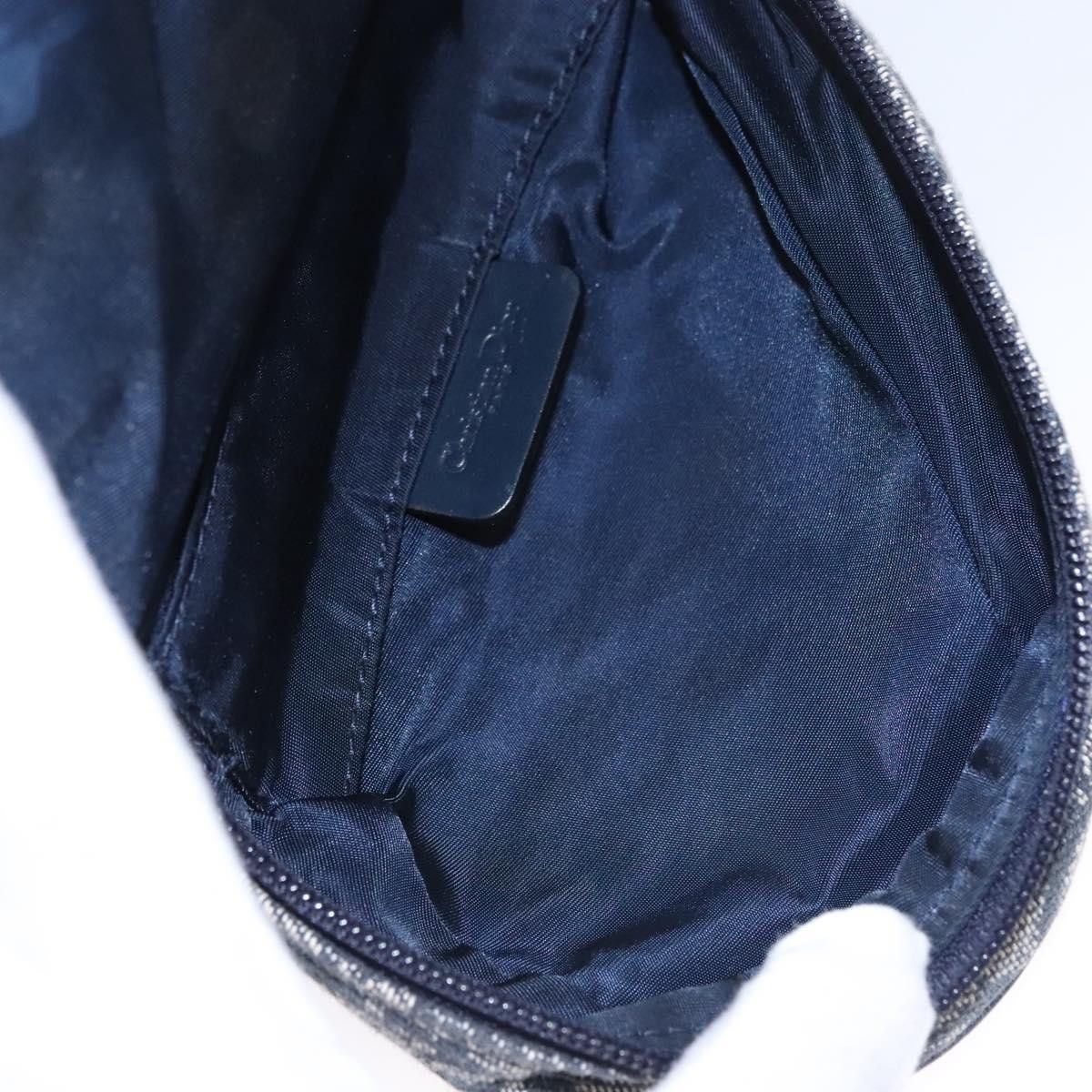 Dior Saddle Navy Canvas Clutch Bag (Pre-Owned) Size ONE SIZE - 18 Thumbnail