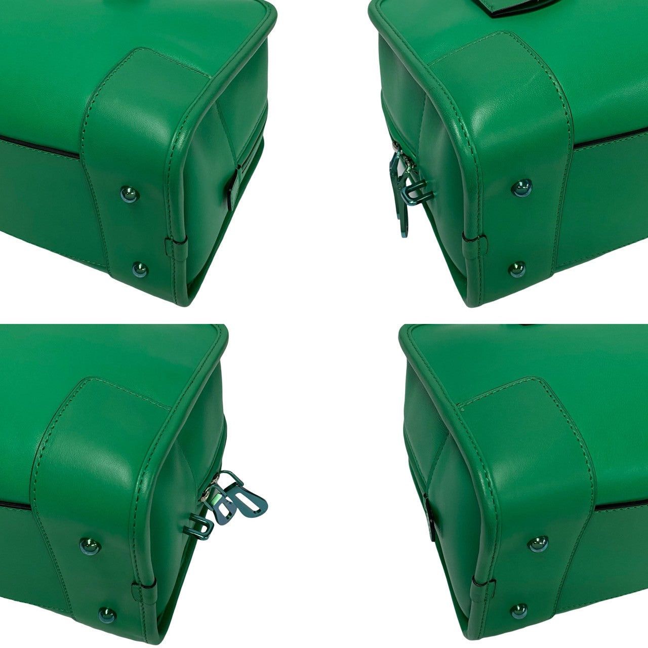 Loewe Loewe Handbag Green Leather Size ONE SIZE - 6 Thumbnail
