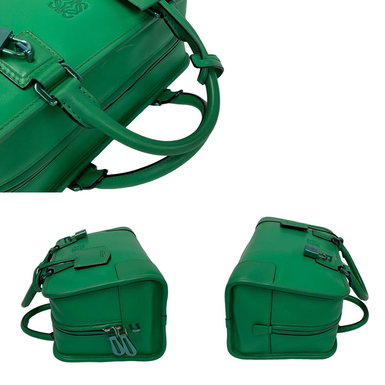 Loewe Loewe Handbag Green Leather Size ONE SIZE - 5 Thumbnail