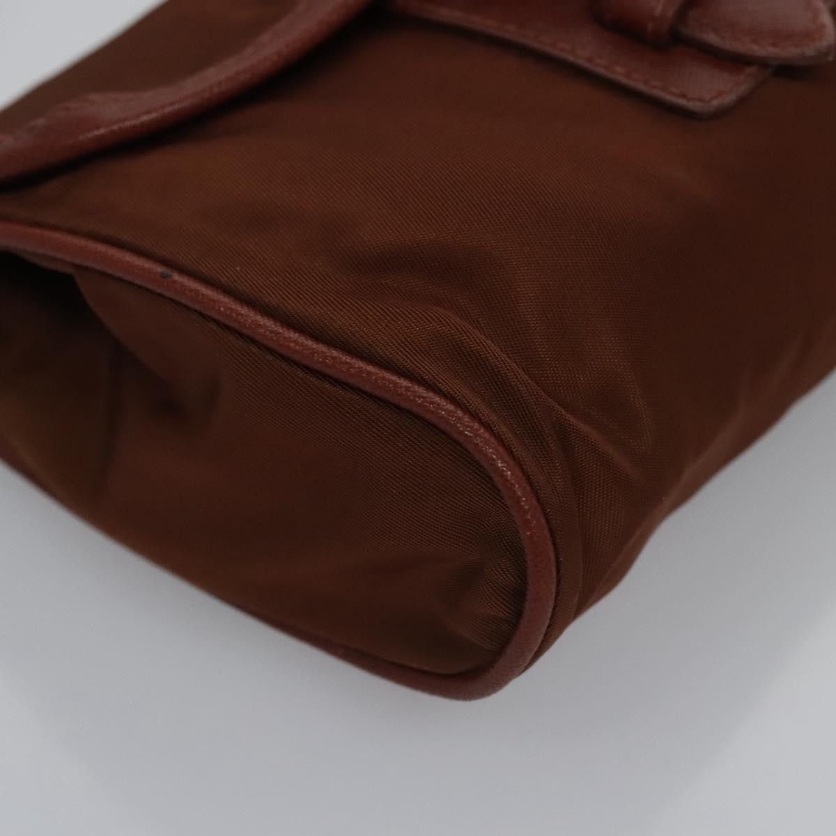 Prada Brown Synthetic Shoulder Bag (Pre-Owned) Size ONE SIZE - 9 Thumbnail