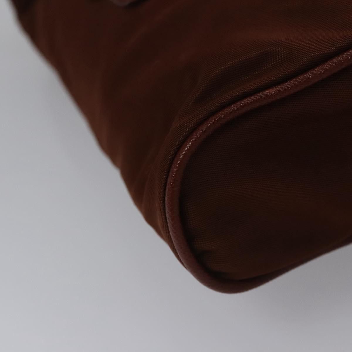 Prada Brown Synthetic Shoulder Bag (Pre-Owned) Size ONE SIZE - 10 Thumbnail
