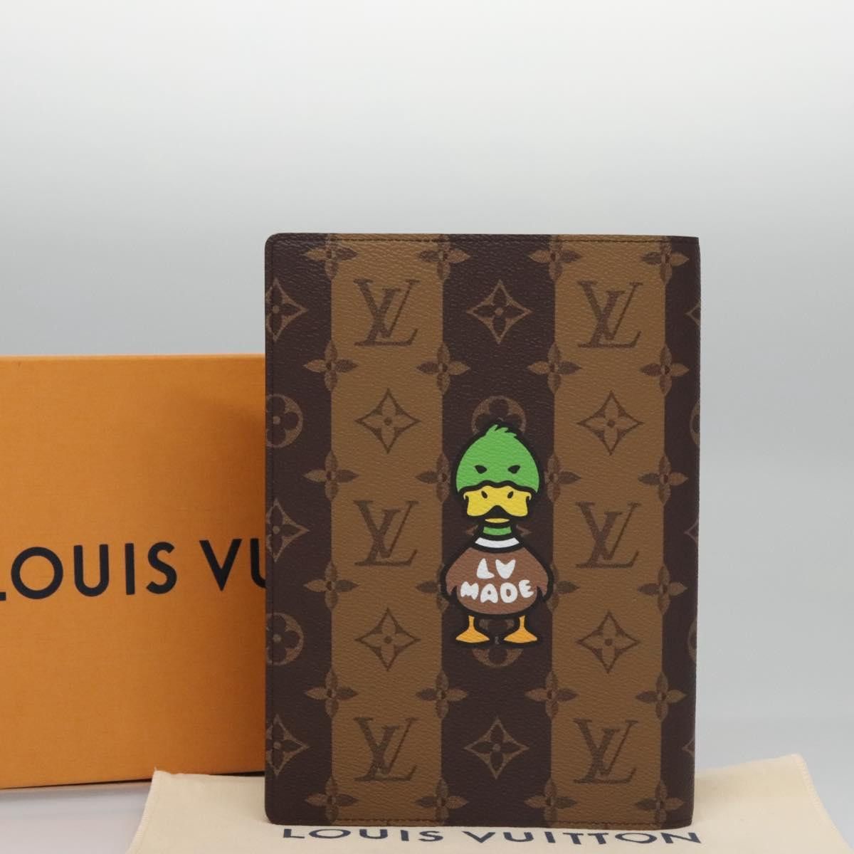 Louis Vuitton Nigo Brown Canvas Wallet (Pre-Owned) Size ONE SIZE - 18 Thumbnail