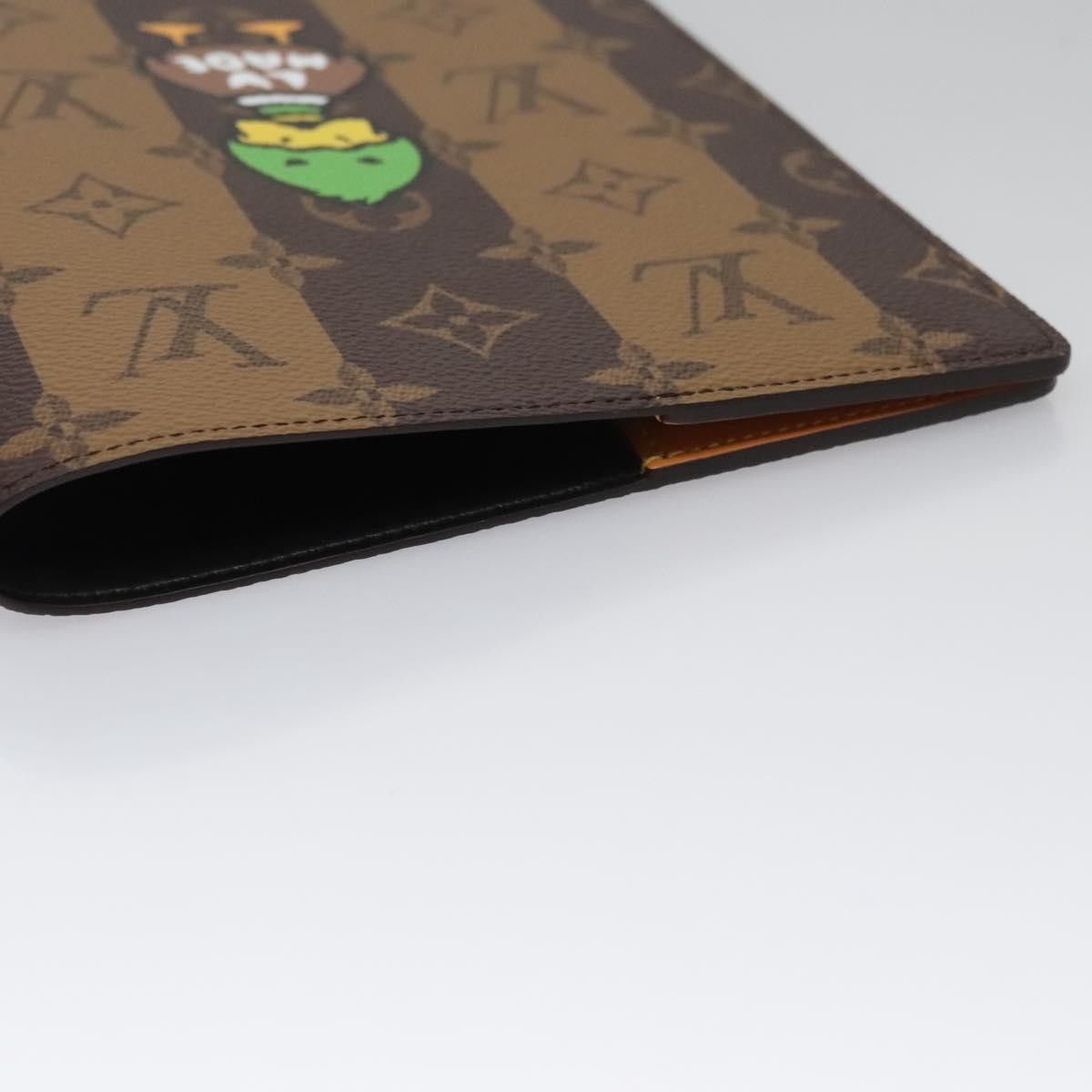 Louis Vuitton Nigo Brown Canvas Wallet (Pre-Owned) Size ONE SIZE - 6 Thumbnail