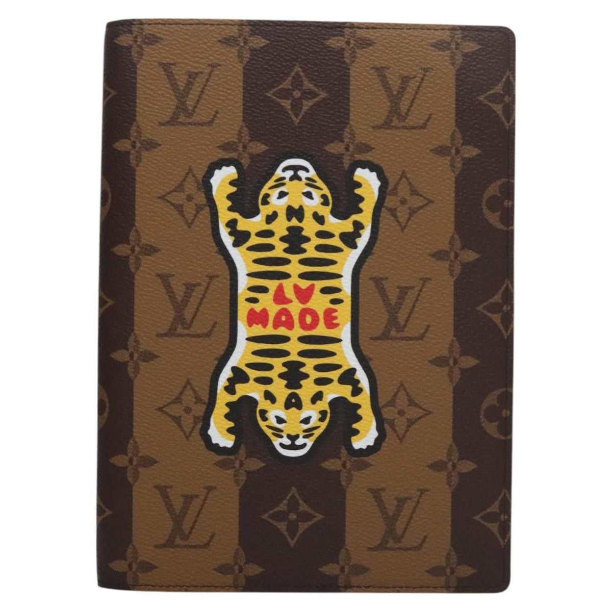 Louis Vuitton Nigo Brown Canvas Wallet (Pre-Owned) Size ONE SIZE - 2 Thumbnail