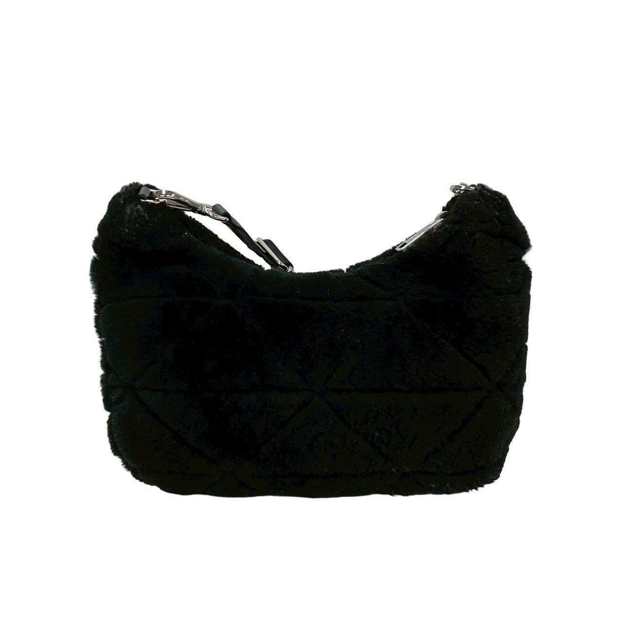 Prada Prada Shoulder Bag Black Shearling Size ONE SIZE - 4 Thumbnail