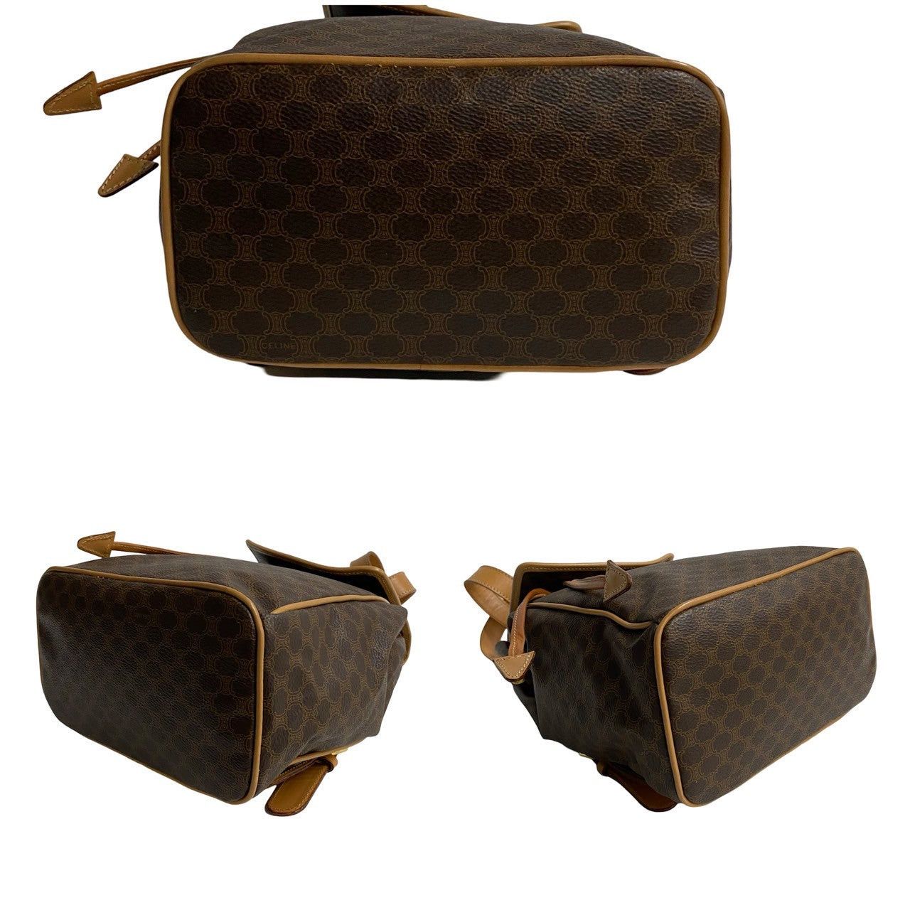 Celine Celine Backpack Brown Leather Size ONE SIZE - 6 Thumbnail