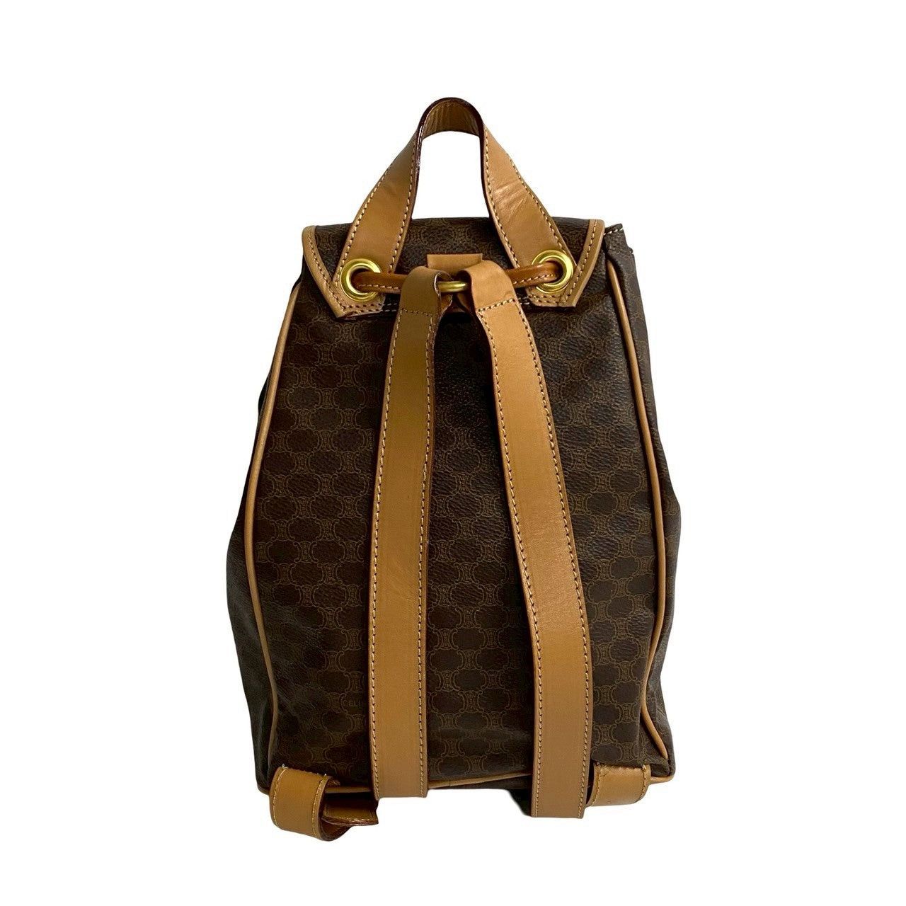 Celine Celine Backpack Brown Leather Size ONE SIZE - 4 Thumbnail