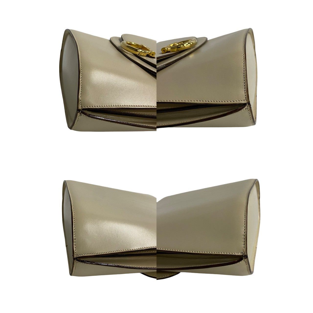 Celine Celine Handbag Neutrals Leather Size ONE SIZE - 7 Thumbnail