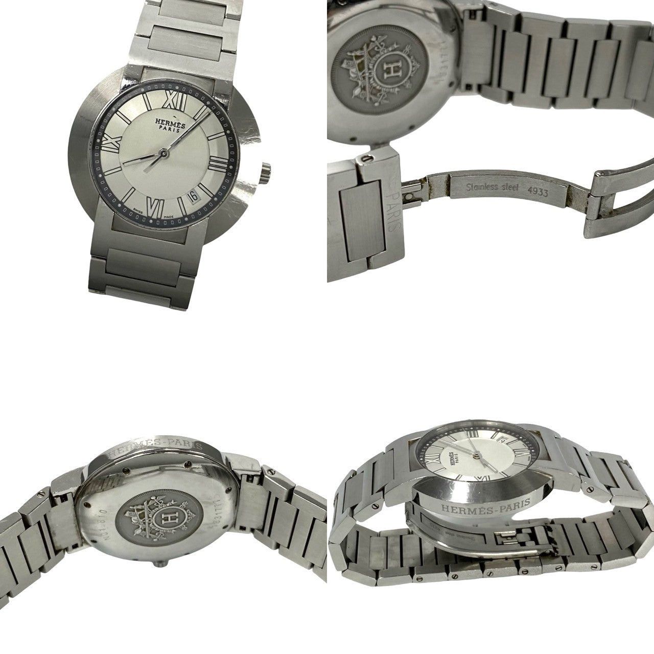 Hermes Hermes Watches Silver Metal Size ONE SIZE - 2 Thumbnail