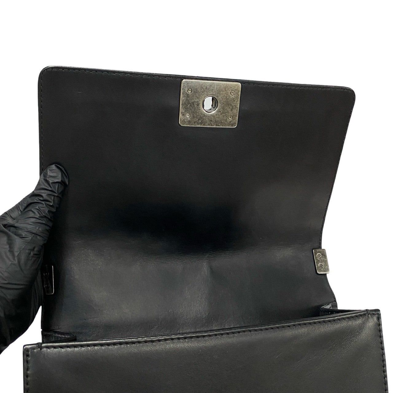 Chanel Chanel Shoulder Bag Black Leather Size ONE SIZE - 8 Thumbnail
