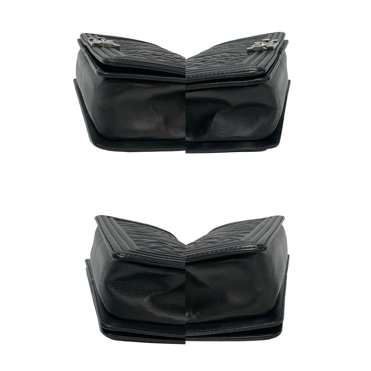 Chanel Chanel Shoulder Bag Black Leather Size ONE SIZE - 7 Thumbnail