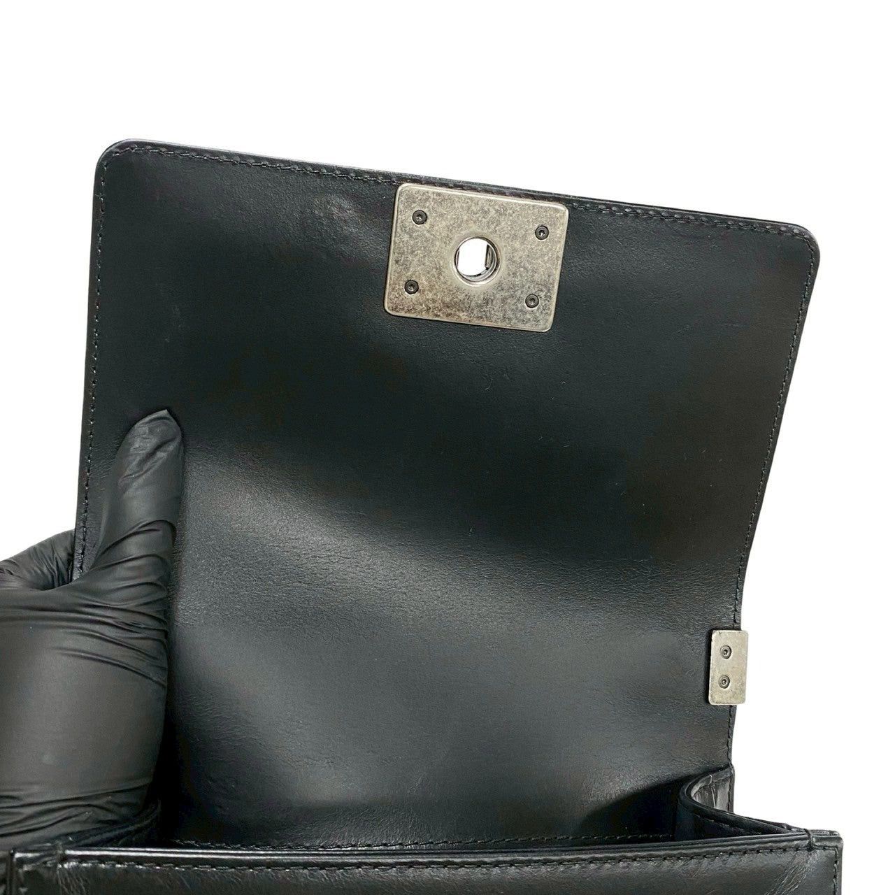 Chanel Chanel Shoulder Bag Black Leather Size ONE SIZE - 8 Thumbnail