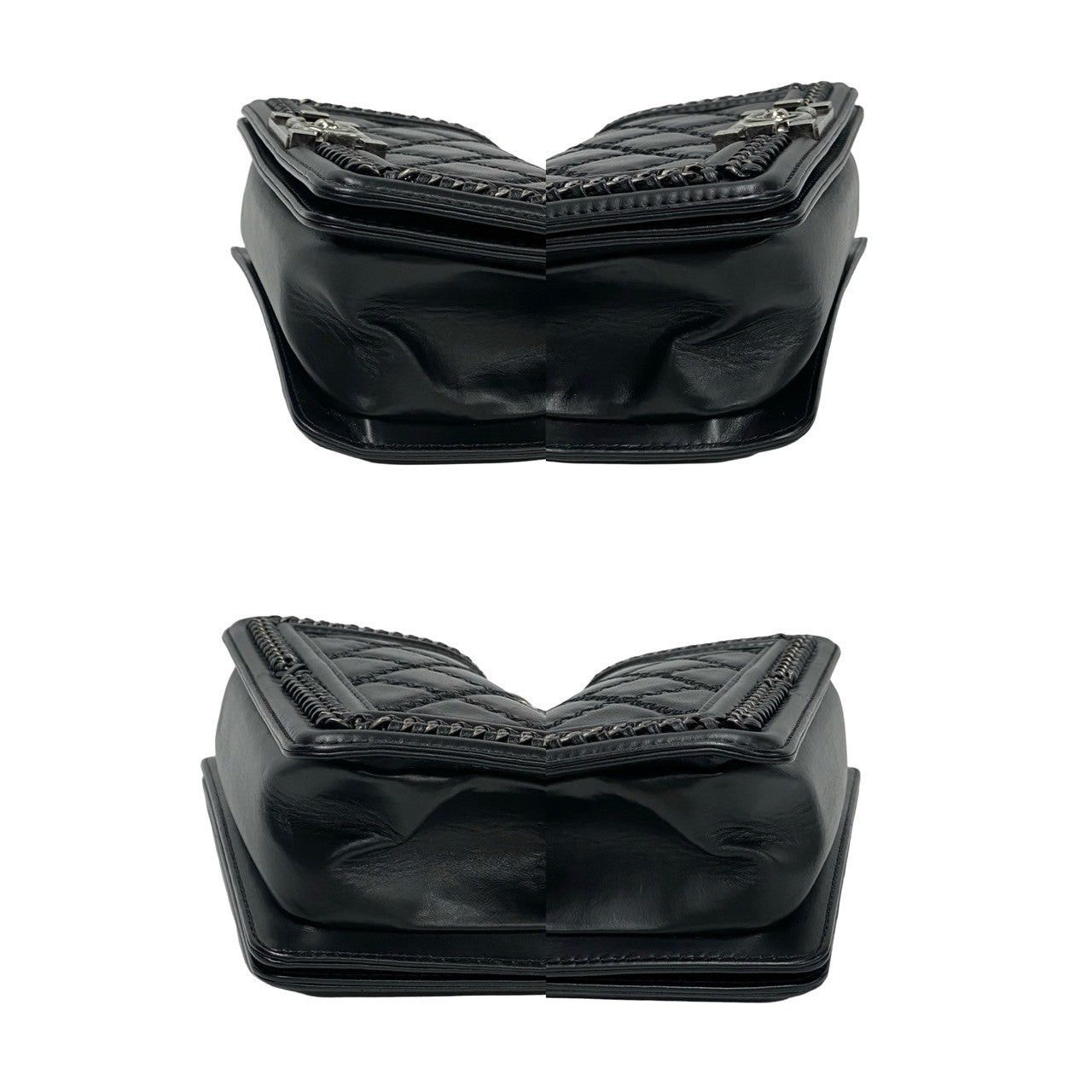 Chanel Chanel Shoulder Bag Black Leather Size ONE SIZE - 7 Thumbnail