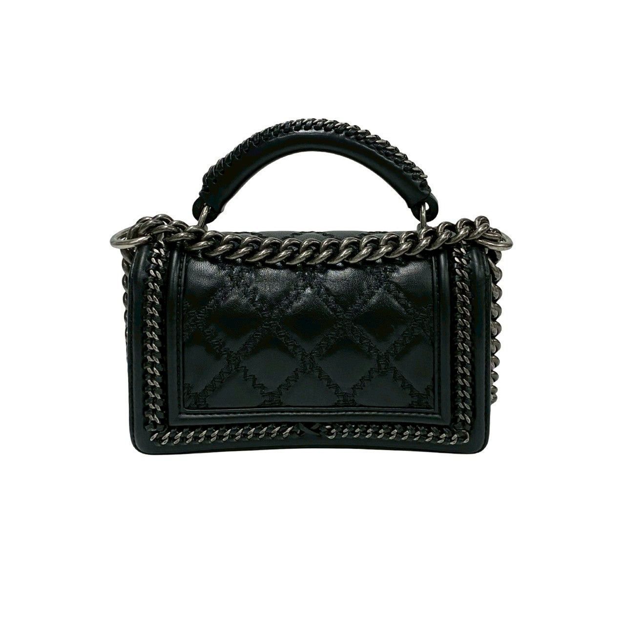 Chanel Chanel Shoulder Bag Black Leather Size ONE SIZE - 4 Thumbnail