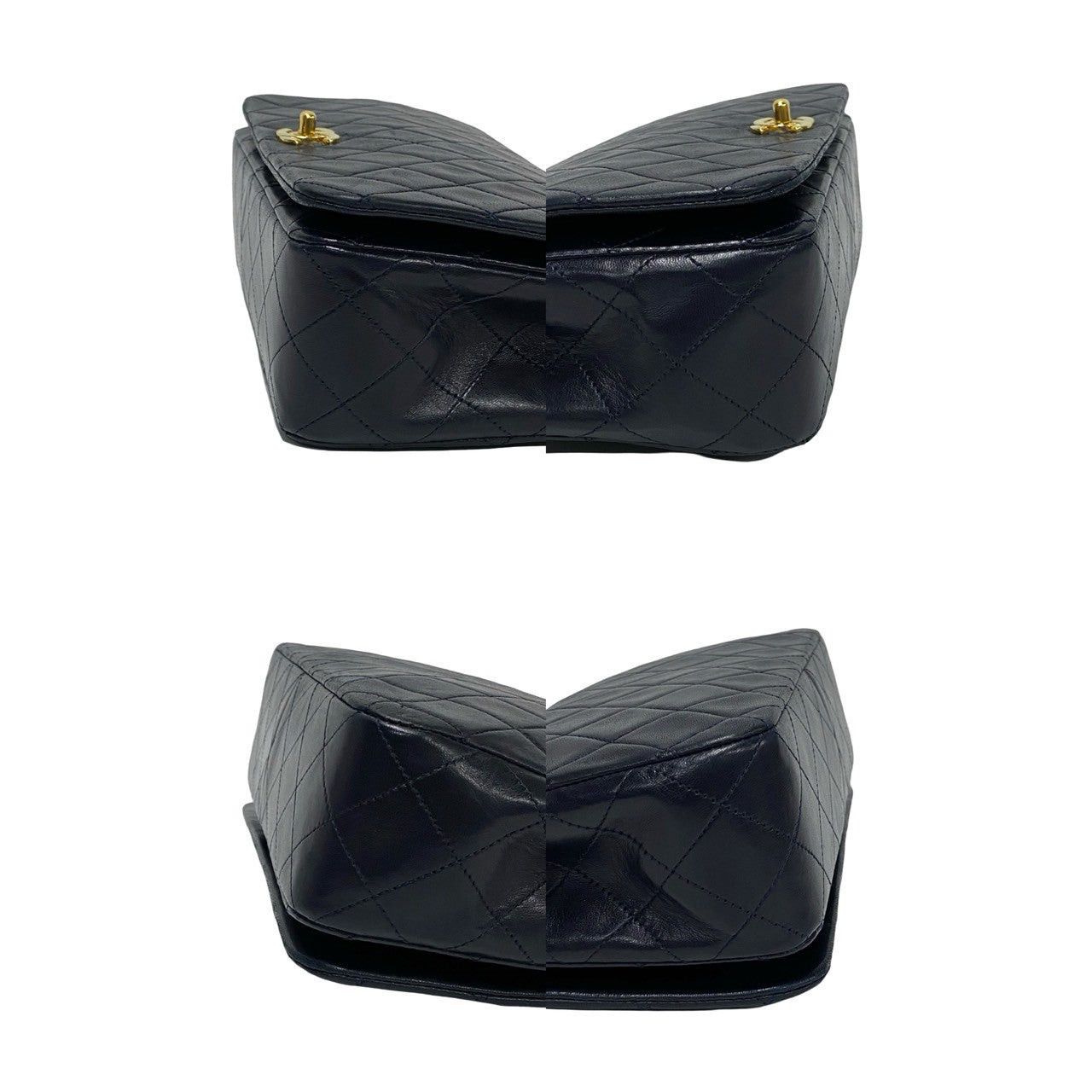 Chanel Chanel Shoulder Bag Blue Leather Size ONE SIZE - 7 Thumbnail
