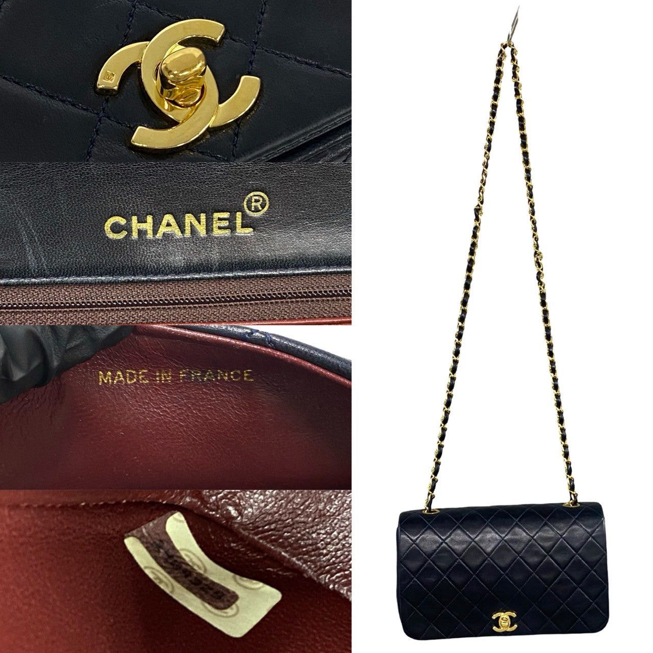 Chanel Chanel Shoulder Bag Blue Leather Size ONE SIZE - 3 Thumbnail