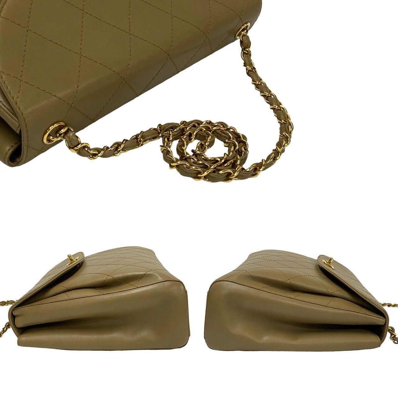 Chanel Chanel Shoulder Bag Neutrals Leather Size ONE SIZE - 5 Thumbnail