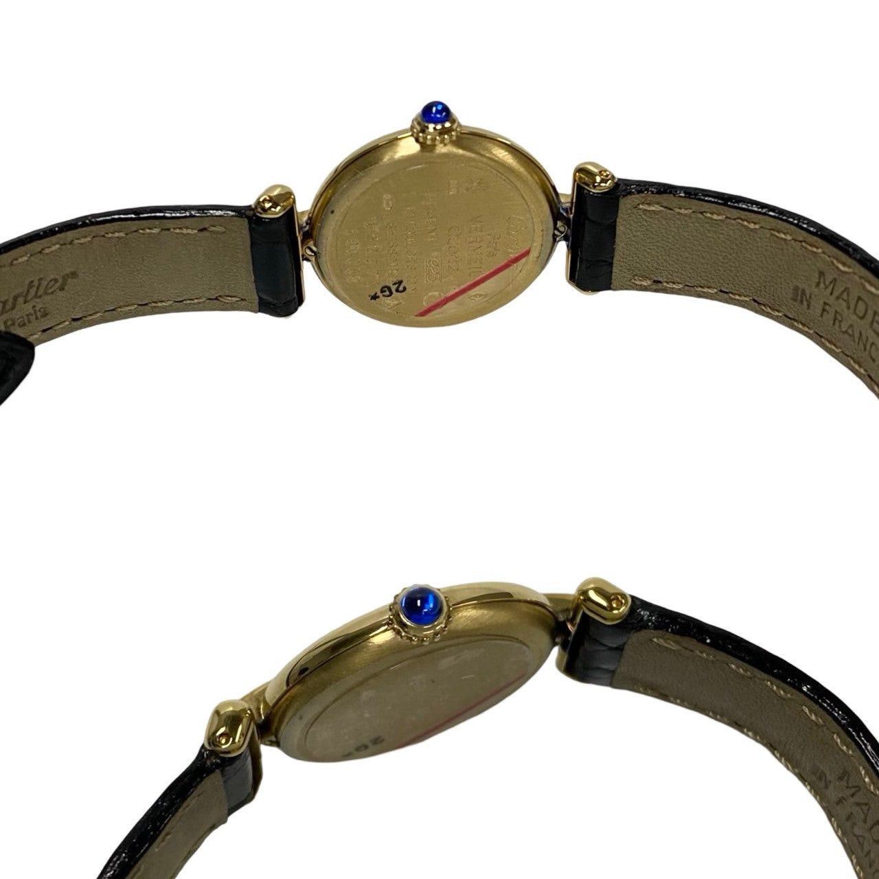 Cartier Cartier Watches Black Silver Size ONE SIZE - 2 Thumbnail