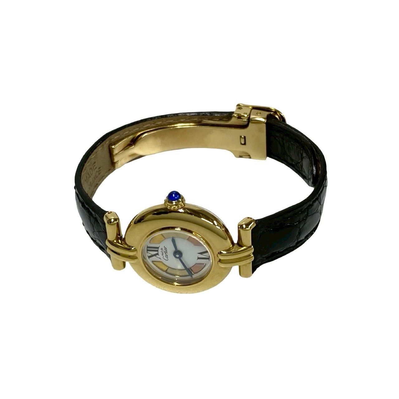 Cartier Cartier Watches Black Silver Size ONE SIZE - 4 Thumbnail