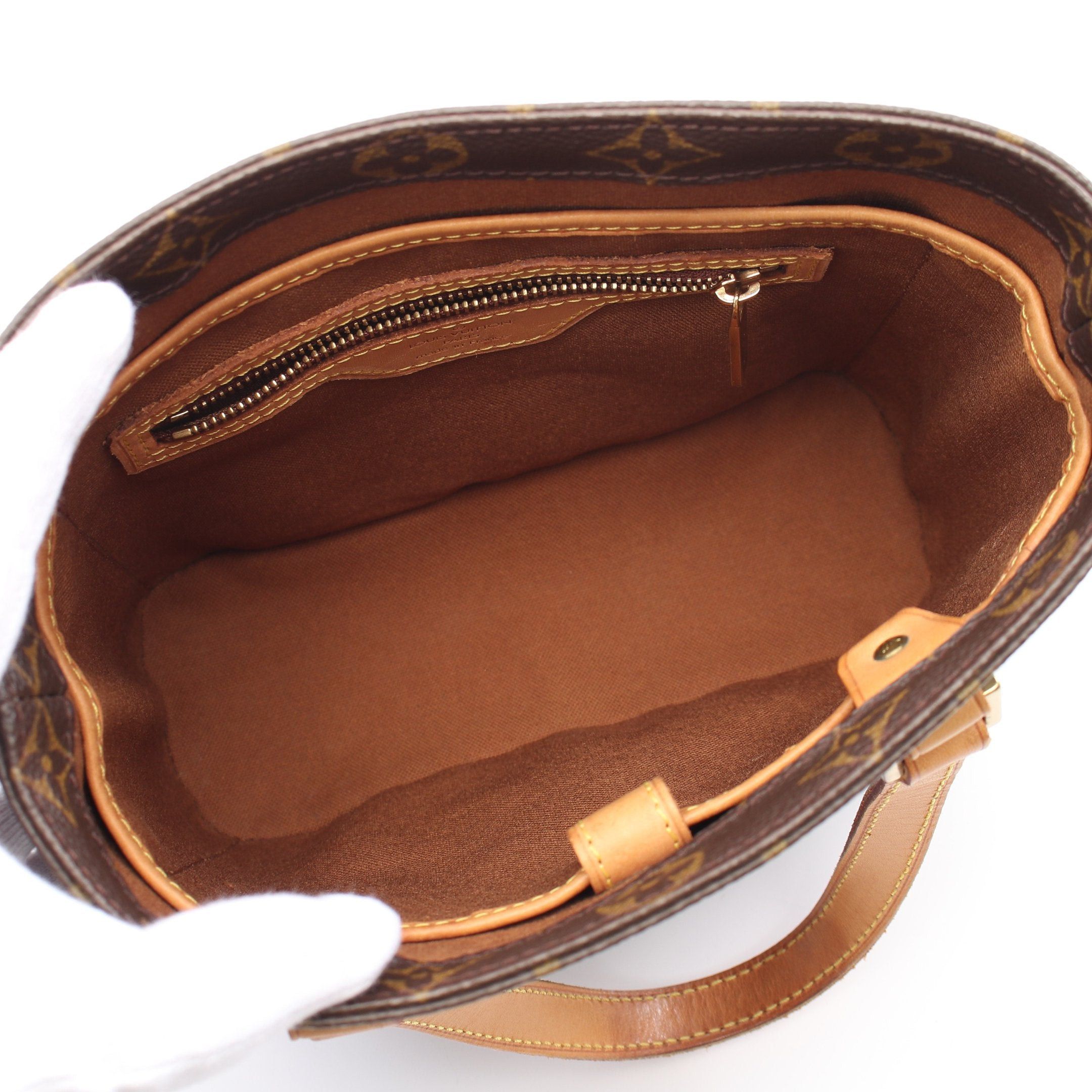 Louis Vuitton Louis Vuitton Vavin Pm Monogram Handbag Leather Brown Size ONE SIZE - 3 Thumbnail