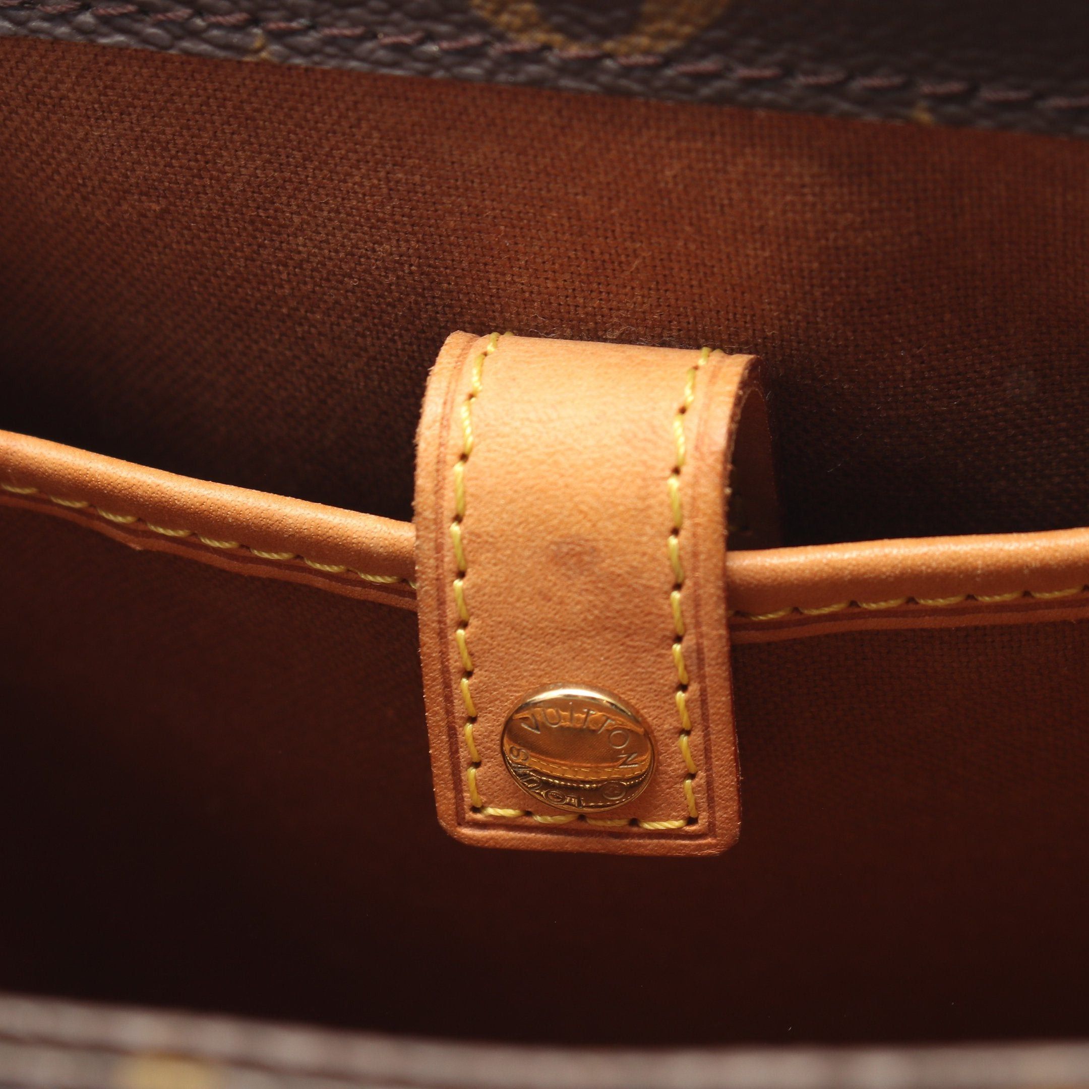 Louis Vuitton Louis Vuitton Vavin Pm Monogram Handbag Leather Brown Size ONE SIZE - 7 Thumbnail